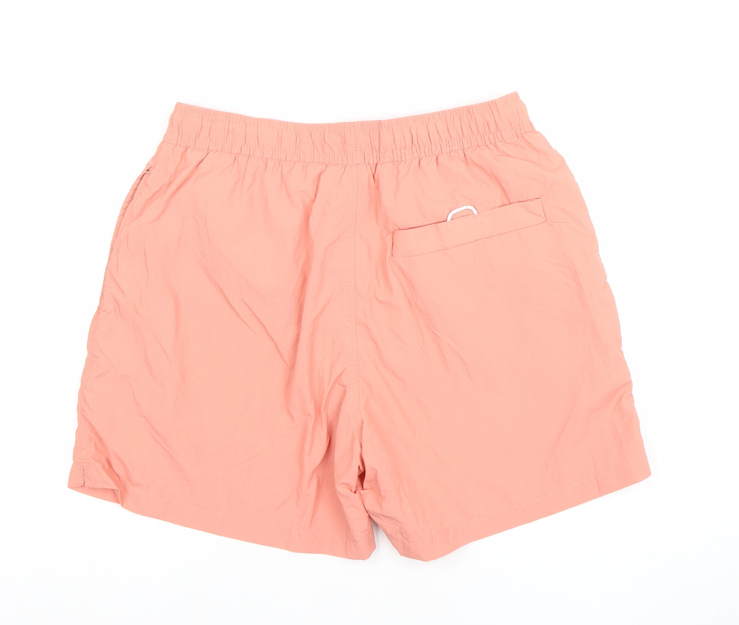 Pull & Bear Men’s Peach Swim Shorts S Nylon Quick Dry