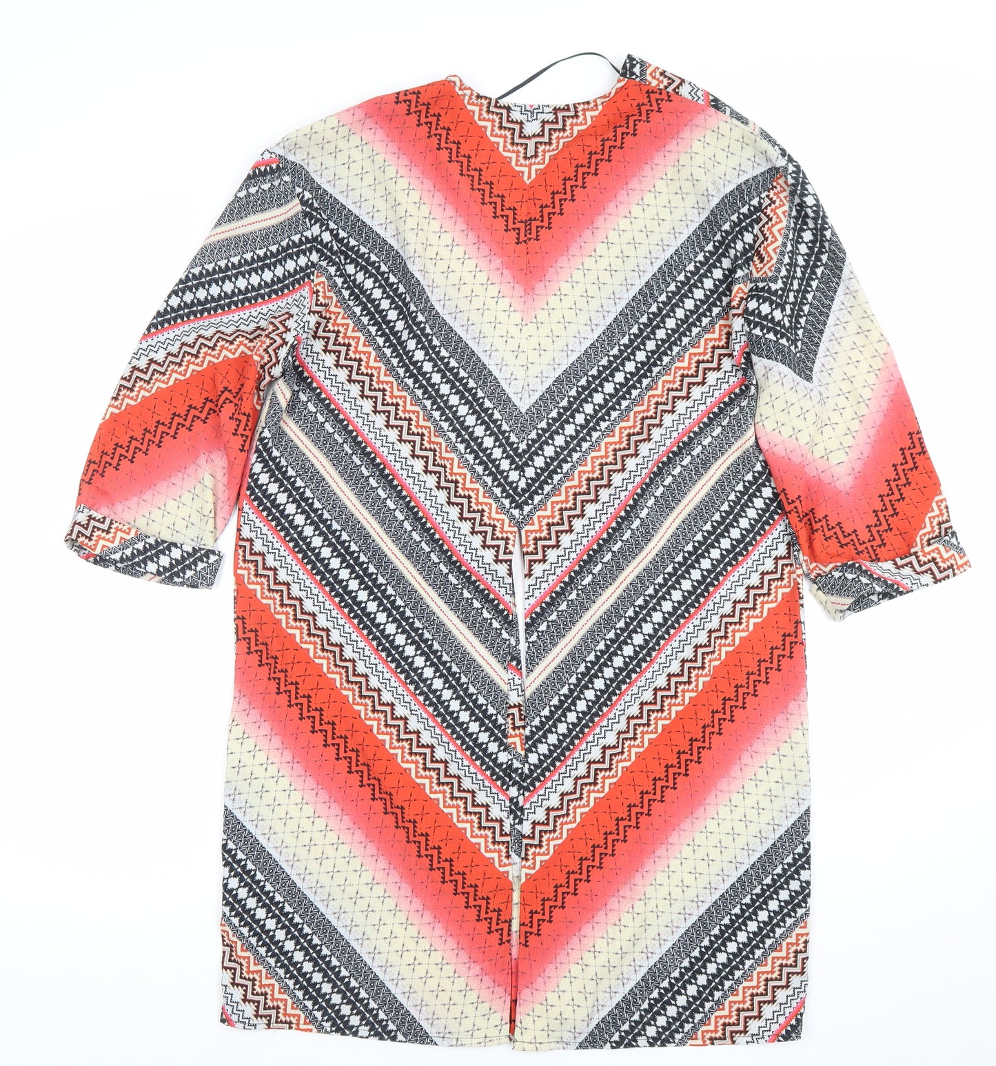 River Island Womens Multicoloured Tunic Blouse Size 8