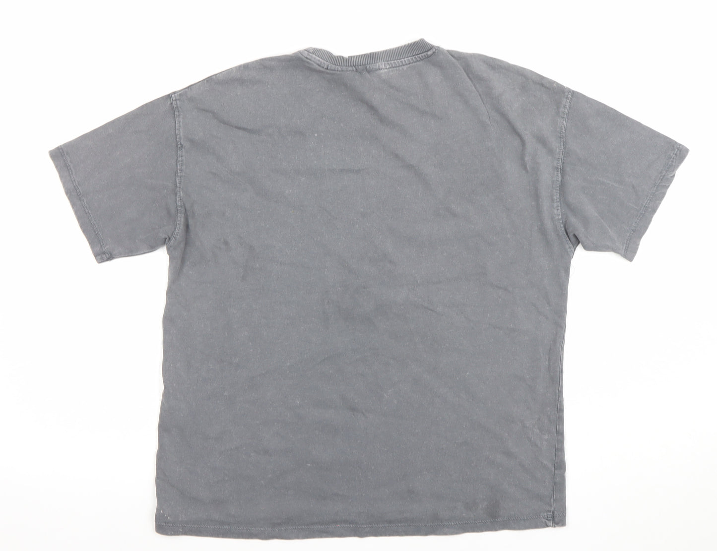 ZARA Girls Grey The Beatles Graphic T-Shirt 10-11 Years All You Need Is Love