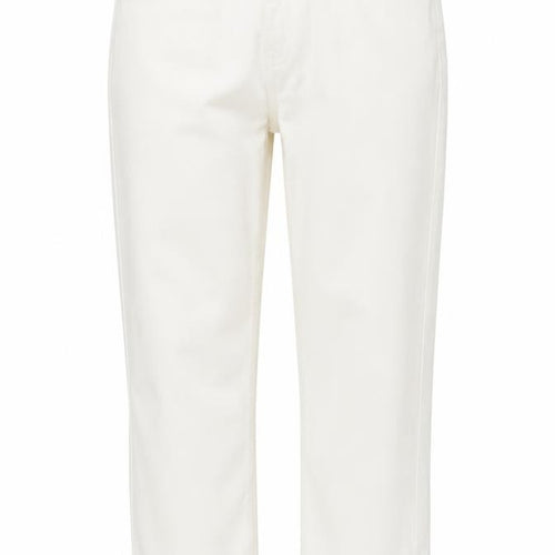 Dunnes Women’s Ivory Straight Leg Jeans Size 10 Stretch Denim