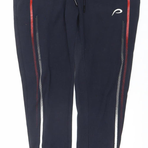 Proline Men's Black Jogger Trousers M 32in Cotton Blend Activewear