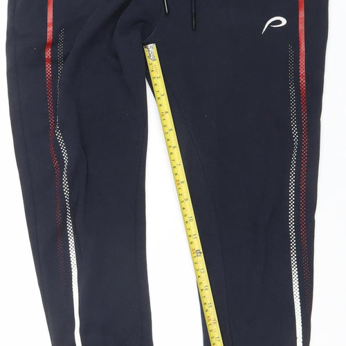 Proline Men's Black Jogger Trousers M 32in Cotton Blend Activewear