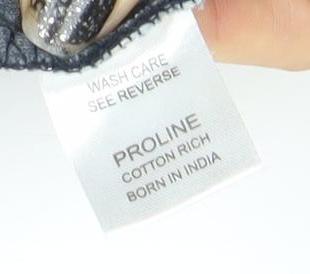 Proline Men's Black Jogger Trousers M 32in Cotton Blend Activewear