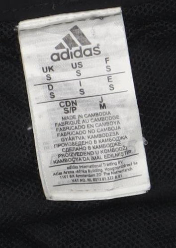 Adidas Women Black S Athletic Running Shorts Elastic Waist Quick Dry