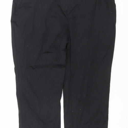 Dunnes Women’s Black Size 14 Straight Leg Trousers