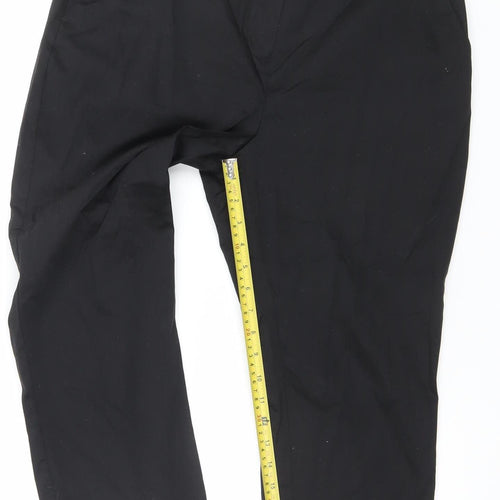 Dunnes Women’s Black Size 14 Straight Leg Trousers