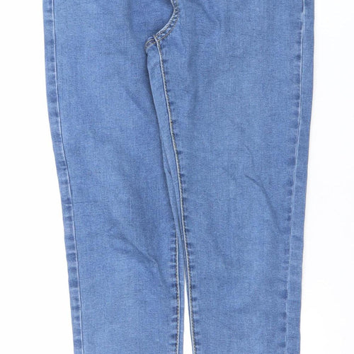 Denim Co. Women's Blue Mid Rise Skinny Jeans Size 12