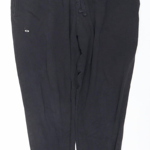Armani Men’s Black Jogger Sweatpants M Regular Fit Cotton Blend