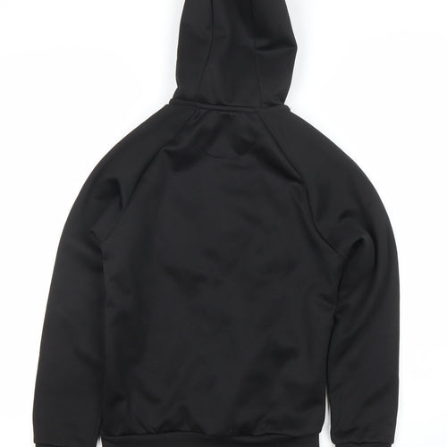 McKenzie Boys Black 8-10 Years 1/2 Zip Hooded Pullover Sweatshirt