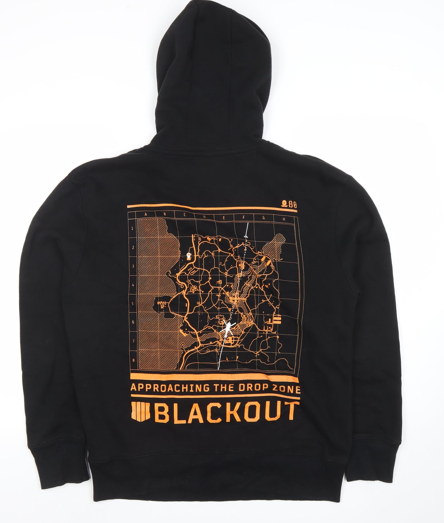 Call of Duty Men's Black Pullover Hoodie L Blackout Battle Royale Fleece