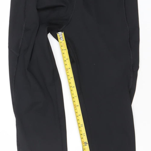 Dunnes Stores Women's Black Capri Leggings Size S Activewear