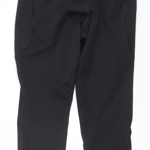 Dunnes Stores Women's Black Capri Leggings Size S Activewear