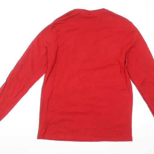 Liverpool FC Red Long Sleeve Cotton Men's Pyjama Top Size S