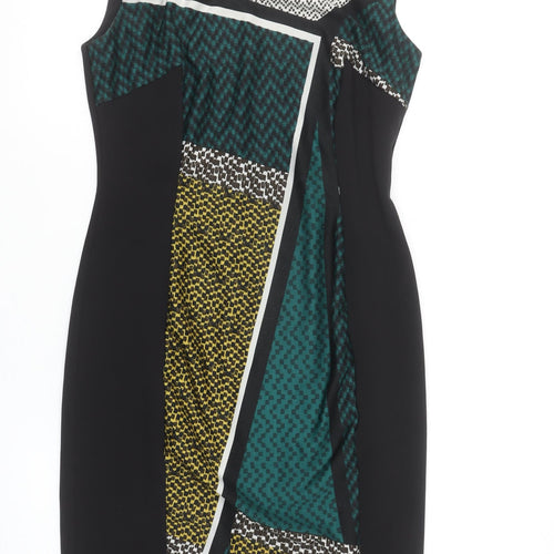 Marks and Spencer Women's Multicoloured Petite Size 10 Sheath Dress