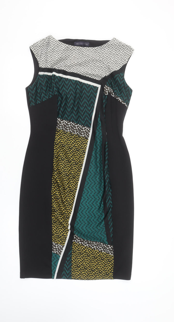 Marks and Spencer Women's Multicoloured Petite Size 10 Sheath Dress