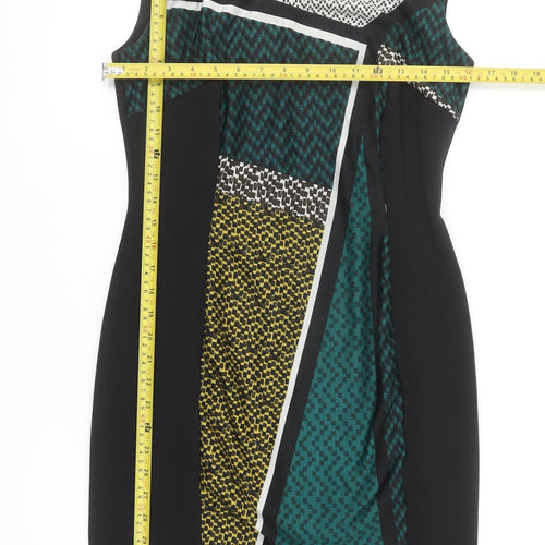 Marks and Spencer Women's Multicoloured Petite Size 10 Sheath Dress