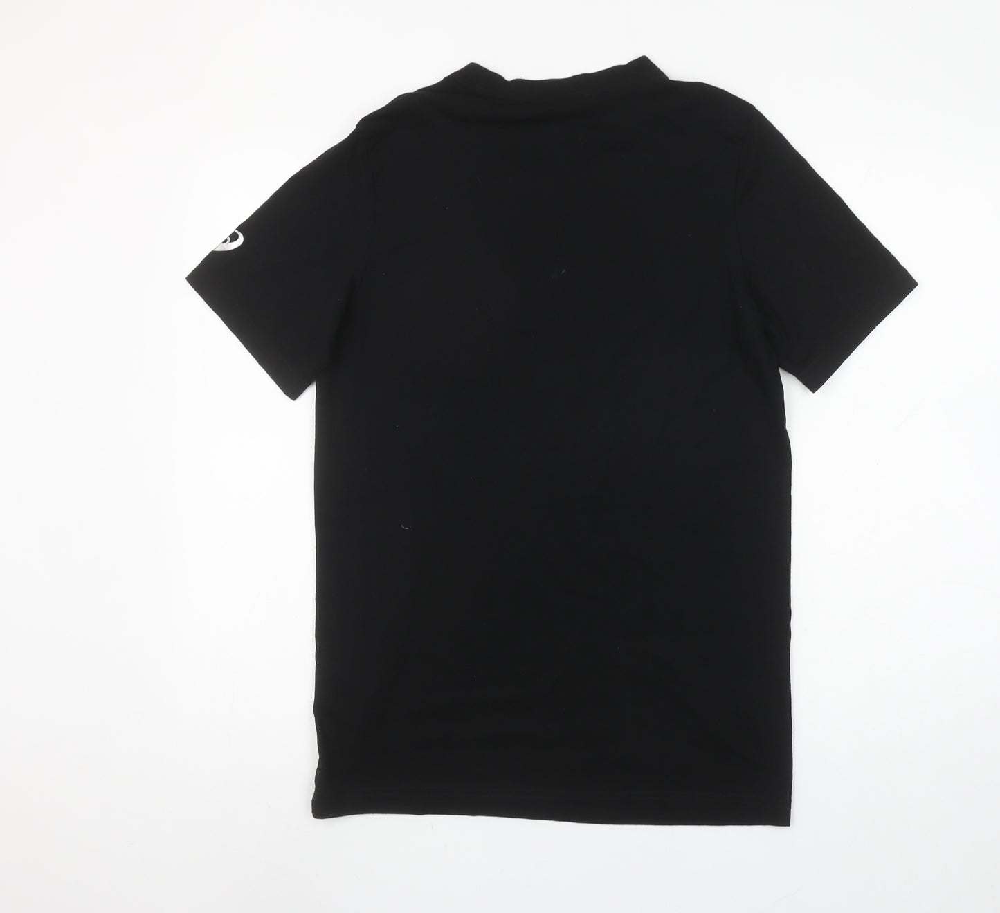 ASICS Men's Black Medium Running Graphic T-Shirt