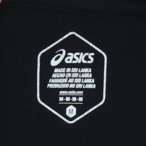 ASICS Men's Black Medium Running Graphic T-Shirt