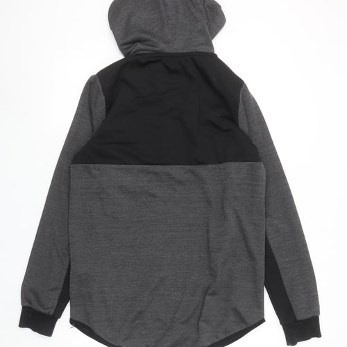 Supply & Demand Men’s Grey Half Zip Hoodie Size M Regular Fit