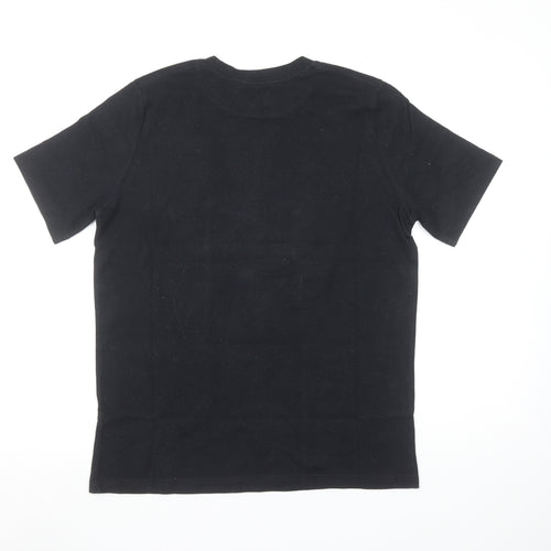 Abercrombie Kids Boys Black Bowser Graphic T-Shirt 15-16 Years