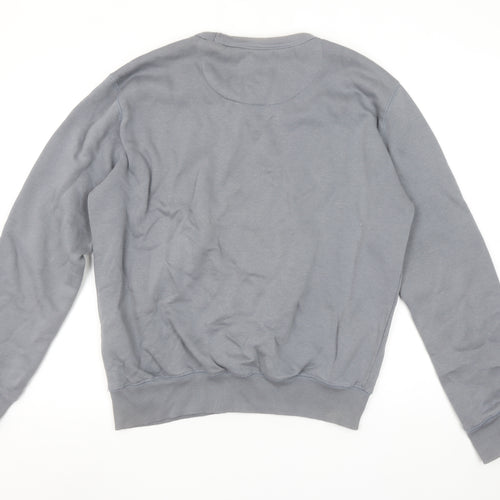 French Connection Men's Grey Crew Neck Sweatshirt Medium