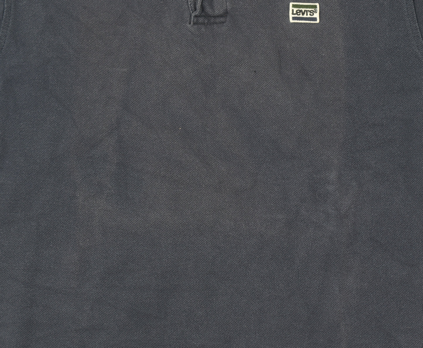 Levi’s Men’s Blue Cotton Polo Shirt Size S Short Sleeve Casual Top