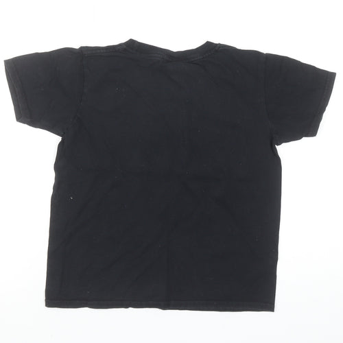 Absolute Cult Girls Black Harry Potter Graphic T-Shirt 7-8 Years