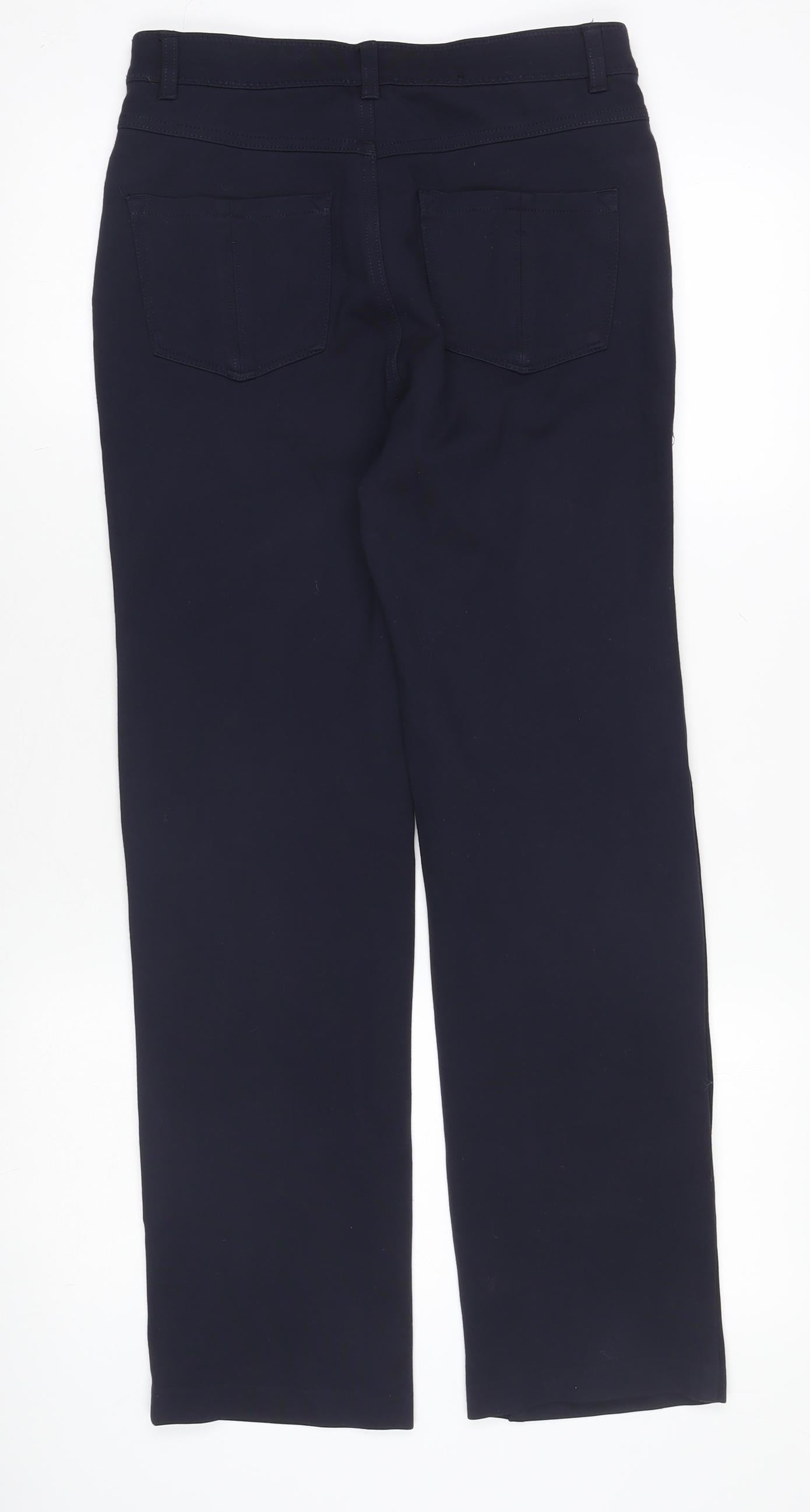 FDJ French Dressing Jeans Women's Blue Size 8 Slim Chino Trousers