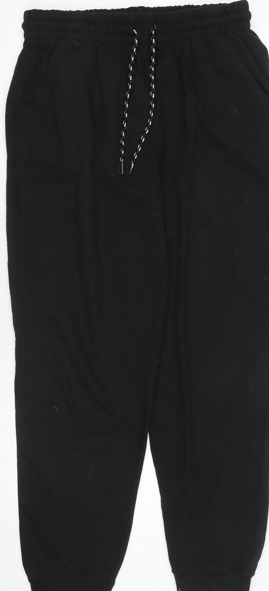 Alphar One Mens Black XL Jogger Sweatpants with Drawstring Waist