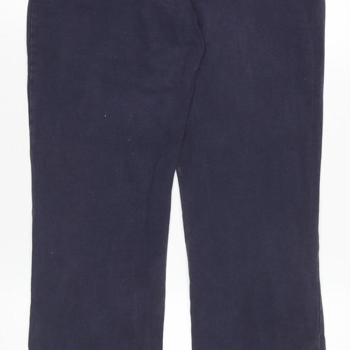 Fat Face Womens Blue Cotton Jogger Trousers Size 8