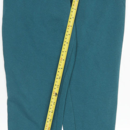 I Love Girlswear Green Fleece Jogger Sweatpants Girls 10 Years Elastic Waist