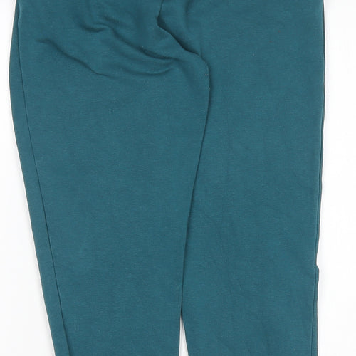 I Love Girlswear Green Fleece Jogger Sweatpants Girls 10 Years Elastic Waist