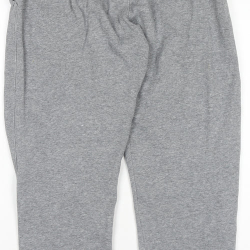 Nike Girls Grey XL Fleece Jogger Sweatpants with Elastic Waist