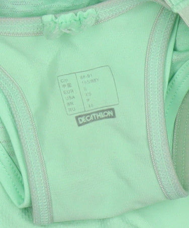 Kalenji Women's Green Ombre Racerback Running Tank Top XS