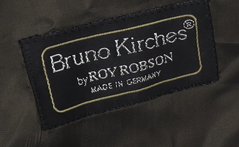 Bruno Kirches by Roy Robson Men's Brown Wool Check Blazer Jacket 2 Button Classic Fit