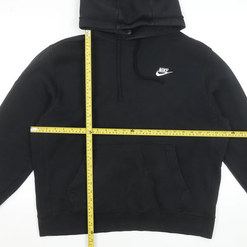 Nike Men's Black Pullover Hoodie Size L Sports Fleece