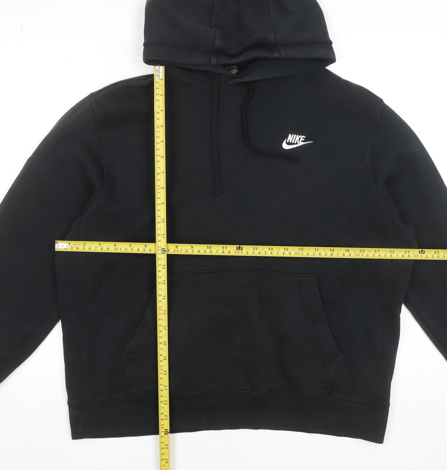 Nike Men's Black Pullover Hoodie Size L Sports Fleece