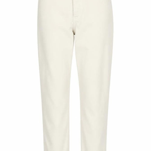 New Look Women Beige Mom Jeans Size 8 High Rise Denim
