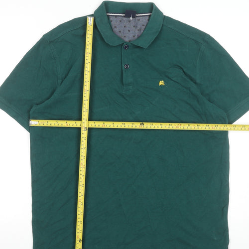 Lerros Men's Green XL Cotton Polo Shirt Short Sleeve Casual