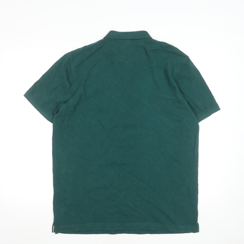 Lerros Men's Green XL Cotton Polo Shirt Short Sleeve Casual