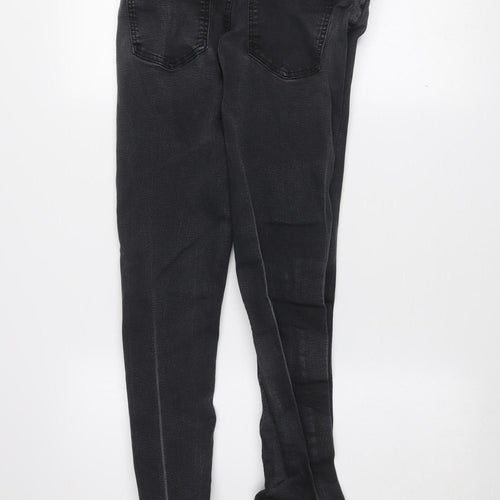 Marks and Spencer Women’s Black Skinny Jeans Size 14 Short Stretch Denim