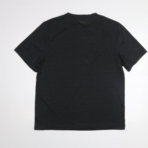 Champion Men's Black L Performance T-Shirt Lightweight Activewear