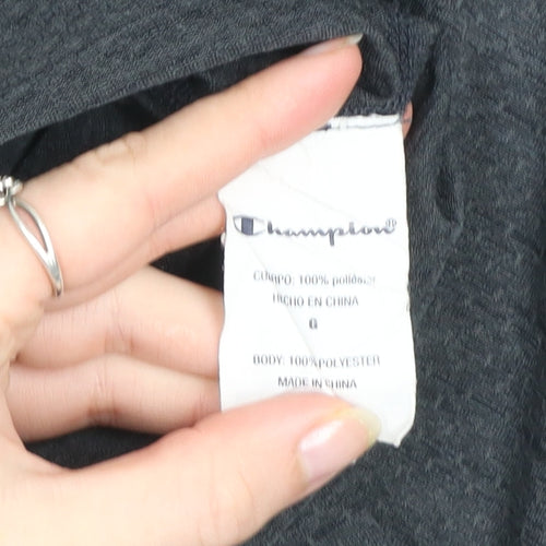 Champion Men's Black L Performance T-Shirt Lightweight Activewear