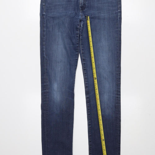 7 For All Mankind Mens Blue Slim Straight Denim Jeans Size 31