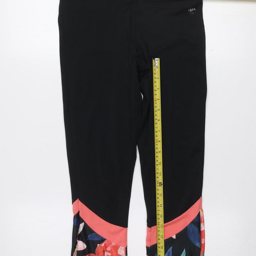 Dunnes Stores Women’s Black Floral Capri Leggings Size S