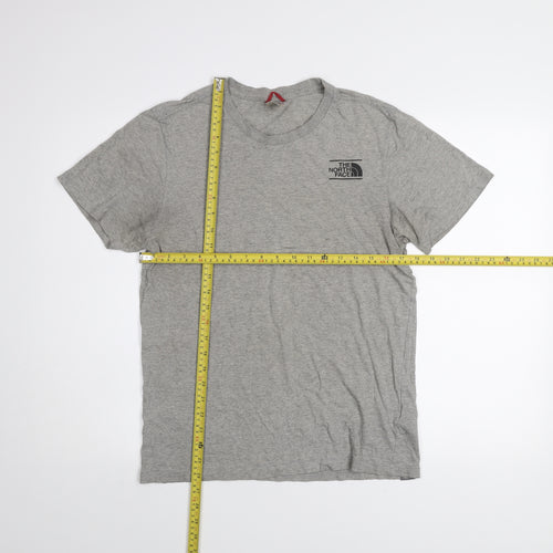 The North Face Men's Grey Small Graphic Outdoor T-Shirt