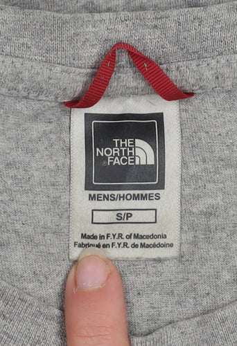 The North Face Men's Grey Small Graphic Outdoor T-Shirt