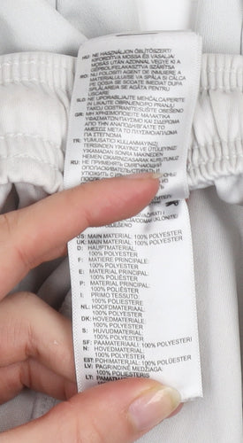 Adidas Men's Grey Football Training Shorts S Polyester