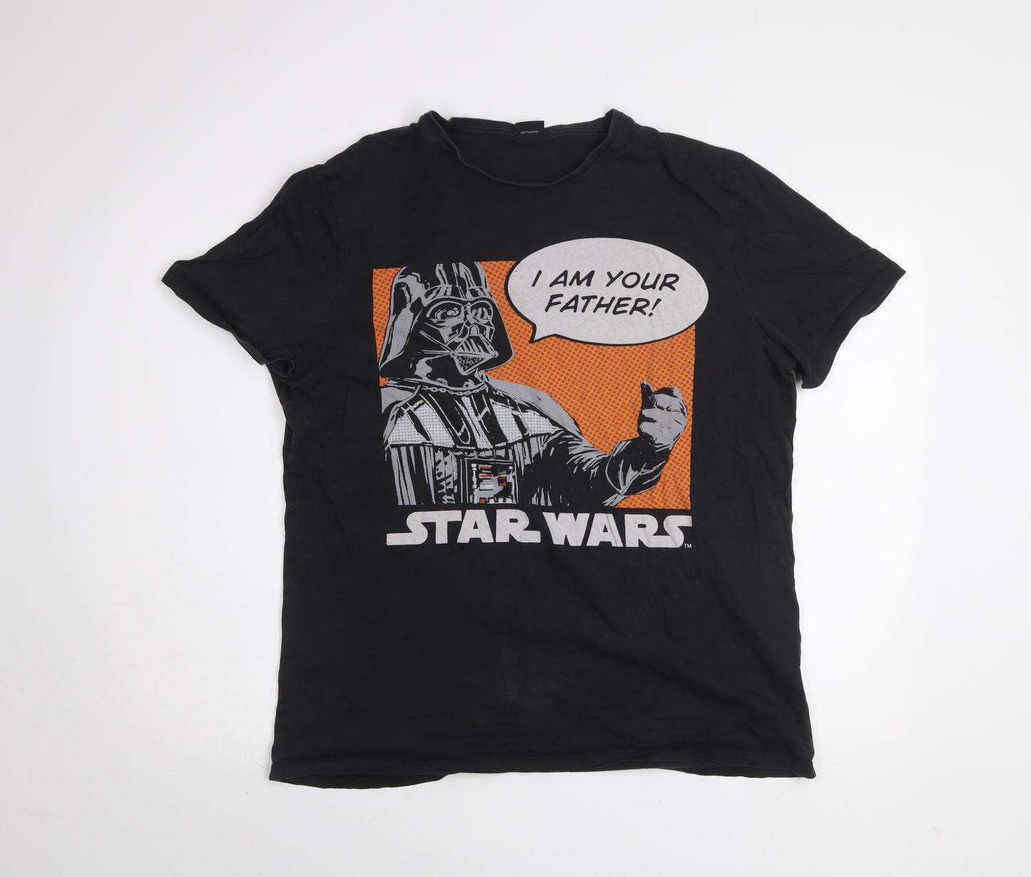 Star Wars Men's Black XL Graphic Print Darth Vader T-Shirt