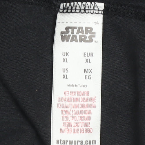 Star Wars Men's Black XL Graphic Print Darth Vader T-Shirt